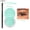 Green, variant on Color Eyeliner Gel Long Lasting Smudge Proof Six Colors High Pigment Smooth Texture Perfect for Bold Eye Makeup and Creative Looks Professional Quality Eyeliner Gel