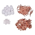 thumbnail image 1 of 110Pcs Plasma Cutter Consumables Ceramic Shield Cup Electrode Nozzle Gas Ring Set for Cut40 50, 1 of 7