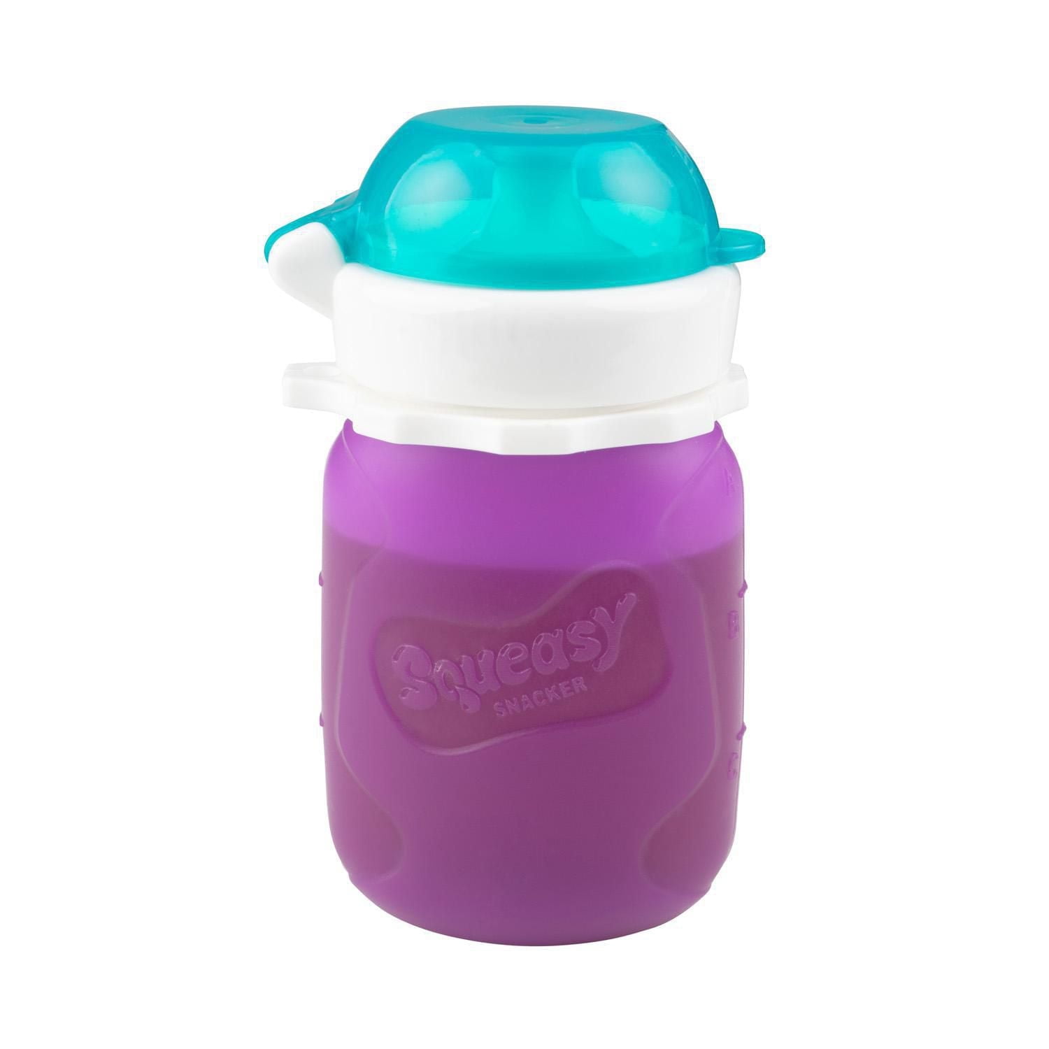 Squeasy Gear - Snacker Baby Reusable Food Pouch with No Spill Insert
