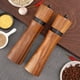 thumbnail image 3 of Functional and Sturdy Wood Salt and Pepper Grinder Set with Rack Stand, 3 of 11