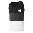 thumbnail image 4 of WAVSUF Summer Men Quick Dry Undershirts Tank Muscle Gym Vest for Mens Sports Tank Tops Printed Round Neck Tops Sleeveles Pullover Dark Gray Size XL, 4 of 4