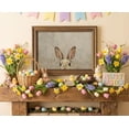 thumbnail image 3 of Yippzo Gold Framed Vintage Easter Bunny Wall Art - Muted Spring Rabbit Oil Painting Print, Farmhouse Easter Wall Decor, Rustic Cottagecore Animal Picture, 3 of 7
