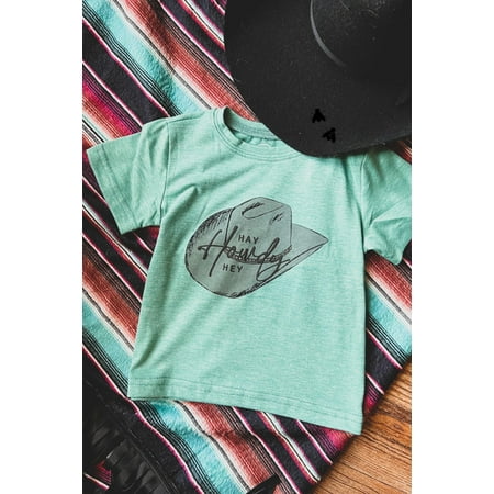 

2 Fly Girl s Hey Howdy Tee Teal