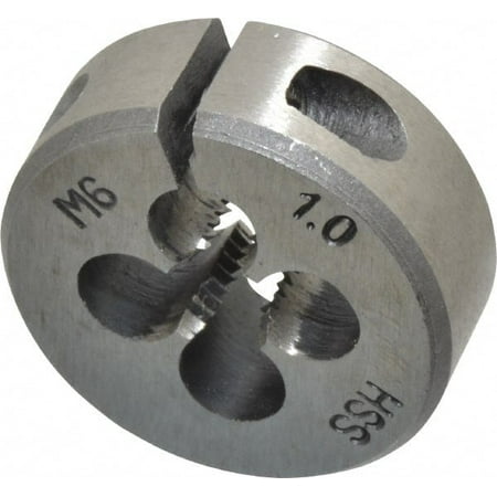 

Value Collection M6x1.00 Metric Coarse HSS Round Adjustable Die 1 OD RH Thread