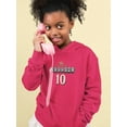 thumbnail image 2 of Just Be Royal Stronger Hoodie Juniors -Image by Shutterstock,  x-Large, 2 of 4