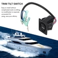 thumbnail image 4 of Tilt Switch Assembly, Lightweight Easy To Install Trim Tilt Button Switch Long Lasting 87-8M0042301 Professional Impact   For Boat, 4 of 8