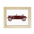 thumbnail image 1 of Geometric Classic Cars Brown Outline Desktop Photo Frame Picture Art Decoration Painting 6x8 inch, 1 of 3