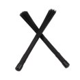 thumbnail image 3 of Cepillos para baquetas, cepillos de percusión, instrumentos de percusión multifunción, suministros para batería para presentaciones en el escenario Negro, 3 of 8