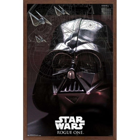 Star Wars: Rogue One - Sith Lord Wall Poster, 14.725" x 22.375", Framed
