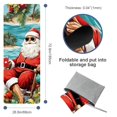thumbnail image 4 of Santa Claus Gym Towel with Storage Bag, 72.8"x26.8", Suitable for Yoga, Pilates, Fitness, Hot Yoga Towel, Yoga Mat Towel, Yoga Blankets, 4 of 6
