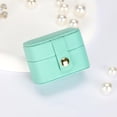 thumbnail image 5 of Dalrosia Small Jewelry Ring Box Mini Travel Jewelry Case Portable Ring Storage Case for Rings Earrings, Gifts for Women Girls, 5 of 6