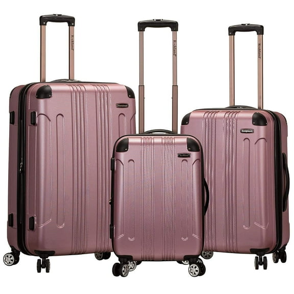 Rockland Luggage Sonic 3 Piece Hardside Spinner Luggage Set, F190