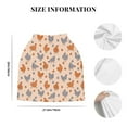 thumbnail image 6 of Fotbe Funny Chicken Pattern Car Seat Covers for Babies, Nursing Breastfeeding Cover Infant Carseat Canopy, Soft Stretchy Carrier Cover, 6 of 7