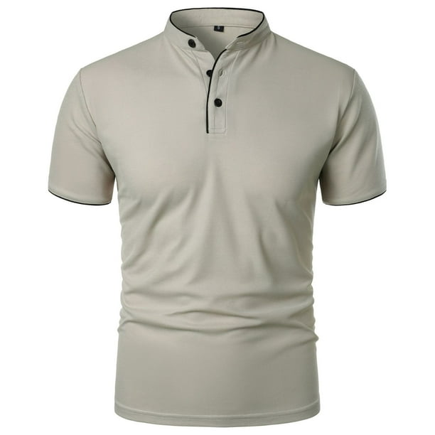 pstuiky Mangas cortas para hombre, Camiseta de manga corta para hombre, camiseta grande, camiseta deportiva de color liso, camiseta de manga corta con cuello redondo. camisas casuales para hombre s