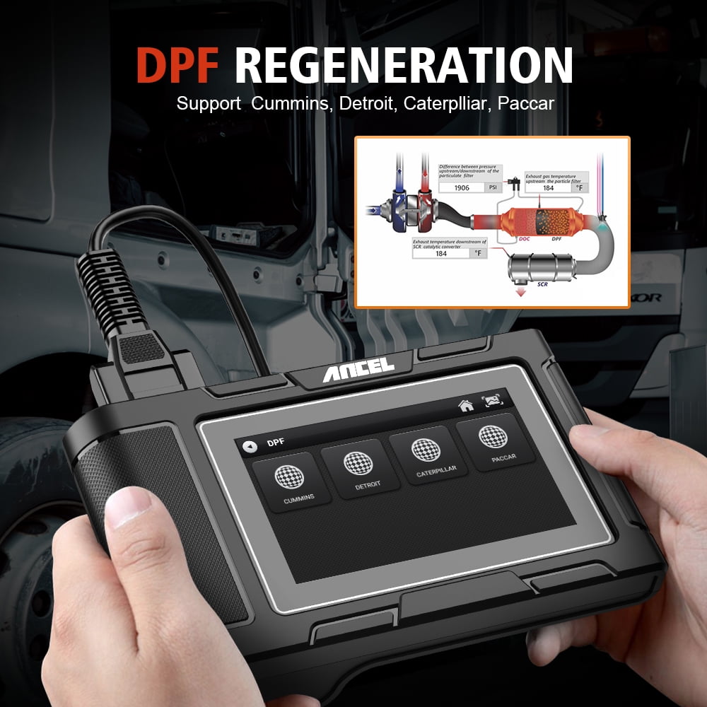 BICストアANCEL Heavy Duty Truck Scanner HD3400 Diesel Scan Tool for