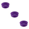 thumbnail image 4 of kurtrusly Mariage Fête Gâteau Restaurant Réutilisable Mousse Lavable Rond Moule Cuisine Gadget Accessoires Purpe 8 Pouces 3Set, 4 of 6