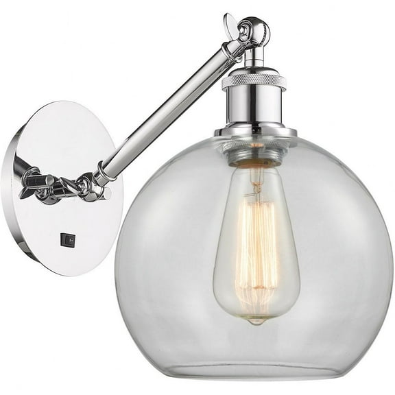 Innovations Lighting - Athens - 1 Light Wall Sconce In Industrial Style-12.38