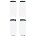 thumbnail image 1 of Blank Neoprene Collapsible 16 oz. Can Coolie (4 Pack, White), 1 of 4