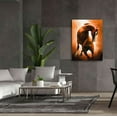 thumbnail image 6 of Epic Graffiti 'Wild Horse' by Ata Alishahi, Giclee Canvas Wall Art, 40"x54", 6 of 8