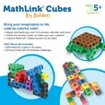 thumbnail image 7 of Learning Resources MathLink Cubes Big Builders - Math Manipulatives Kindergarten Games,  Ages 5+, 7 of 7