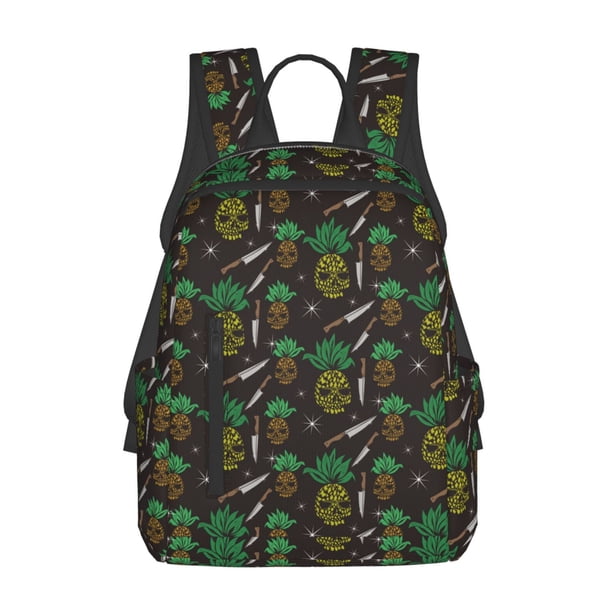 Balery Pineapples Mochila ligera para hombre y mujer: duradera e impermeable, ideal para la escuela, el trabajo, viajes y uso diario.