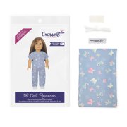 Sewing Project Kit for Beginners - Doll Outfit Butterflies- Sewing Machine Project