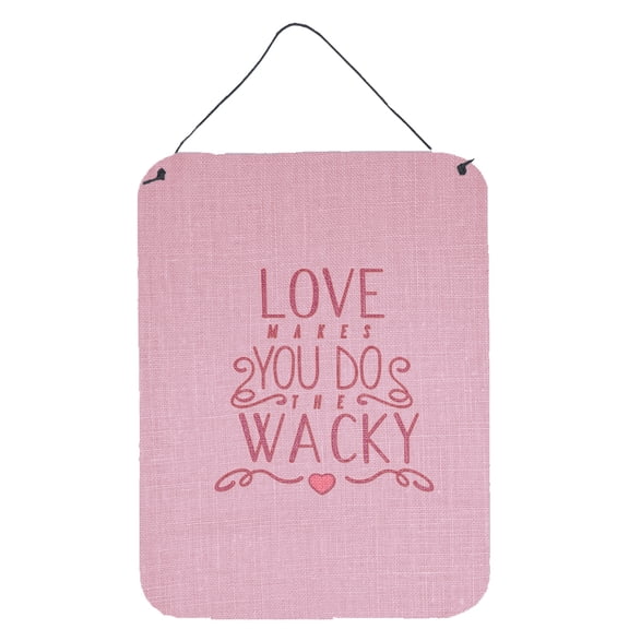 Love Makes You Do The Wacky Wall or Door Hanging Prints