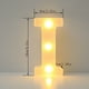 thumbnail image 3 of Fasiaou Light Up Letters, Led Letters Lights 26 Alphabet, Decorative Lighted Letters, Battery Powered Led Marquee Light Up Letters for Party, Bar, Night Light, Home Decor(Letter I), 3 of 3