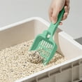 thumbnail image 4 of Lwlmwt Cat Litter Scoop Thickened PP Material Durable and Long-Lasting Hangable for Space-Saving Easy Cleaning Wide Mesh Design Pooper Scooper, 4 of 7