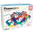 thumbnail image 3 of Open Box Picasso Tiles 150 pc Magnetic Kids Toy Kit Race Track Set w/ 4 Cars, 3 of 6