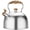 Brushed Silver, variant on MaxGear Tea Kettle Stovetop, Whistling Tea Kettles for Stove Top Food Grade Stainless Steel Teapot Kettle 2.5 Liter Black