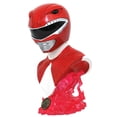 thumbnail image 3 of Diamond Select - Mighty Morphin Power Rangers L3D Red Ranger 1/2 Scale Bust, Diamond Select, Gifts, 3 of 4
