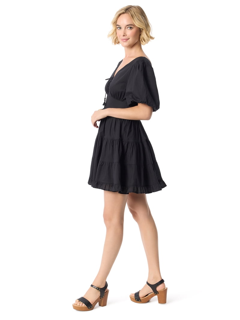 Jessica Simpson Faeryn Dress - Tiered Silhouette, V-Neck - Walmart.com