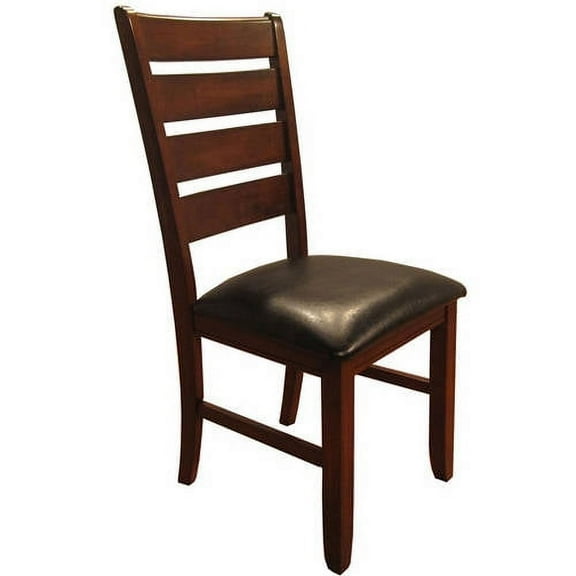 Primo International Alexis Dining Chair, Set of 2, Dark Oak