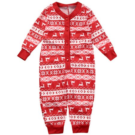 

Viworld Family Matching Christmas Pajamas PJs Adult Women Men Kids Baby Nightwear Pyjamas