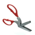 thumbnail image 2 of Stainless Heavy Duty Cross Cut Security Shredding Scissors Destroy Documents, 2 of 4