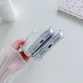 thumbnail image 5 of for iPhone 17 Pro Max Case, Cute Bling Clear Planet Universe Flexible TPU Stars Sparkle Glitter Anti-Scratch Shockproof Protective Phone Cover for Girls Woman for iPhone 17 Pro Max, Planet, 5 of 6