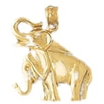 thumbnail image 1 of 14K Yellow Gold Elephant Pendant - 21 mm, 1 of 3
