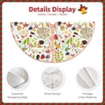 thumbnail image 3 of Sikiie Fall Animals Christmas Tree Skirt, Christmas Tree Decorations, Christmas Decor, Tree Mat Decoration(30-48IN)-30", 3 of 6