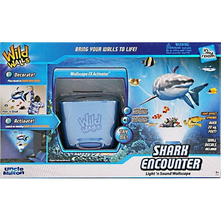 Wild Walls Shark Encounter Animated Wall Art