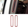 thumbnail image 2 of Real Bright Soft Car Interior Carbon Fiber Sticker Decoration20Pcs Red Carbon Fiber Full Interior Kit Cover For Porsche Panamera 2010-16Auto Car Protection Interior Accessories, 2 of 8
