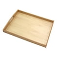 thumbnail image 4 of Montessori Wooden Tray Montessori Sand Tray Toy Rectangular Shape Durable Large, 4 of 8