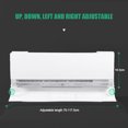 thumbnail image 4 of Air Conditionné Déflecteur de Vent Déflecteur Anti-Soufflage Direct Escamotable Air Conditioner Shield Réglable Wind Deflecteur Échelle Air Guide Cover for Home Accessories, 4 of 9