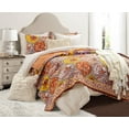thumbnail image 6 of Lush Decor Microfiber Rosalie Cottage Core Embellished Lace Comforter Ivory 5Pc Set Full/Queen, 6 of 11