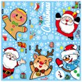 thumbnail image 4 of Autoadhesivo navideño de doble cara para ventanas, para oficinas, hogares y escuelas, 4 of 9