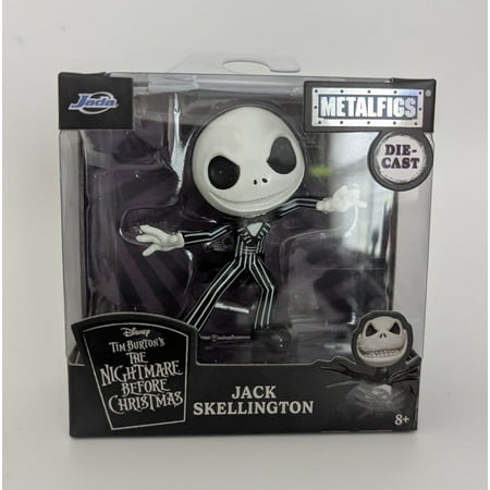 The Nightmare Before Christmas JACK SKELLINGTON Metalfigs Diecast Collectible