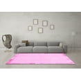 thumbnail image 3 of Ahgly Company Indoor Rectangle Solid Pink Modern Area Rugs, 2' x 3', 3 of 4