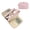 Pink, variant on Portable Reinforced Lining Leakproof Travel Toiletry Organizers
