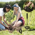 thumbnail image 6 of Christmas Gifts Clearance! SHENGXINY Garden Supplies Clearance Gardening Outdoor Farm Tool Tool Digging So-Il Vegetable And Flower Dual-Use Hoe As Shown, 6 of 9