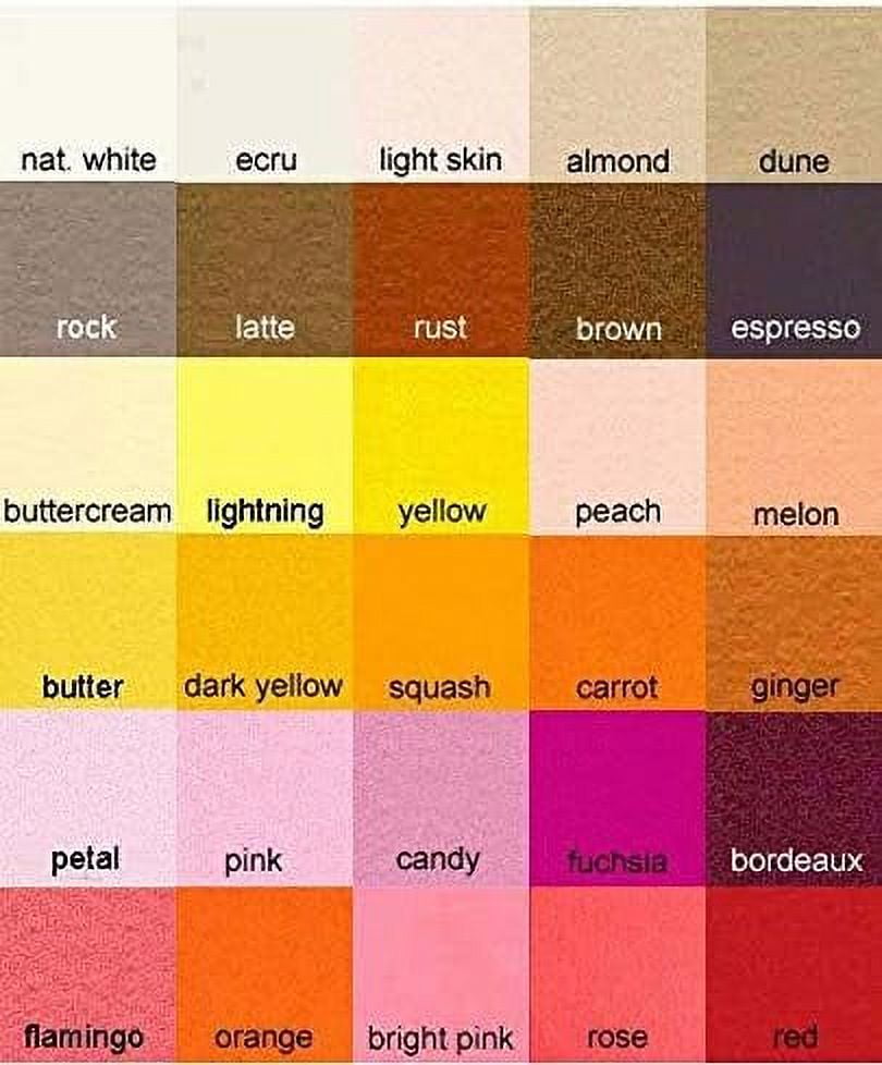 Merino Wool Craft Felt - Natural (Half Yard)